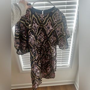 Anthropologie sequin dress